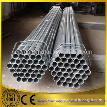 BS1387 thin wall welded galvanized iron pipe